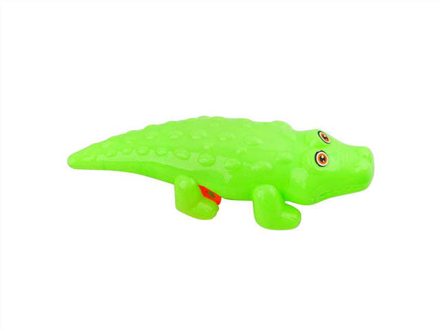 CARTOON CABLE CROCODILE WITH LIGHT THREE-COLOR MIXED OUTFIT